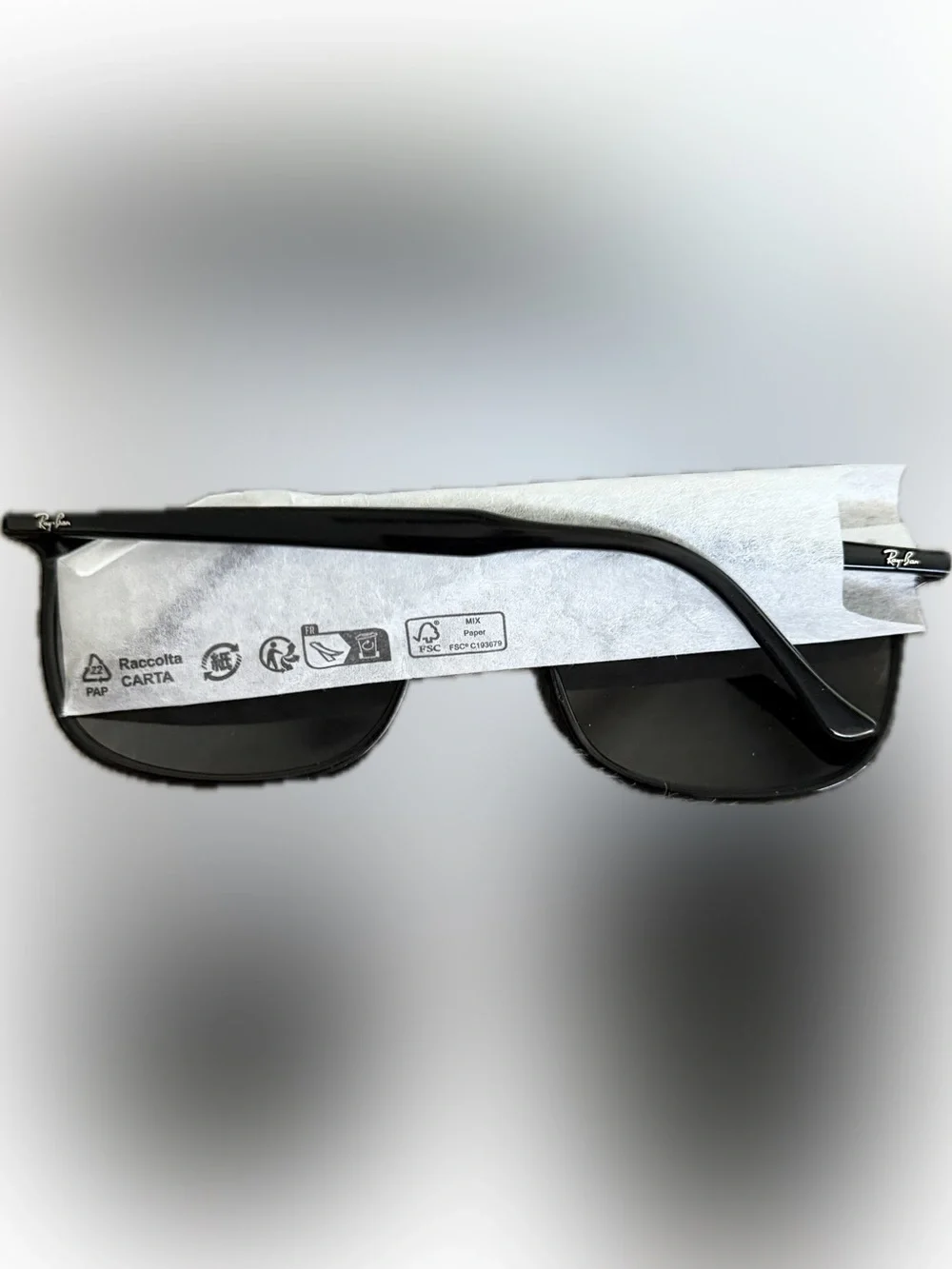 Ray-Ban Black Sunglasses with Black Lenses